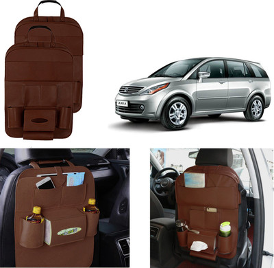 Oshotto SO-BROWN-SETOF2-159 Car Multi Pocket(4 L)
