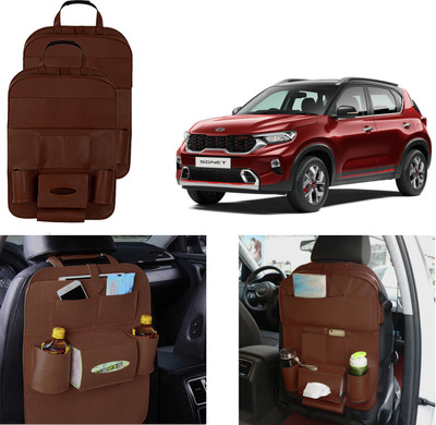 Oshotto SO-BROWN-SETOF2-218 Car Multi Pocket(4 L)