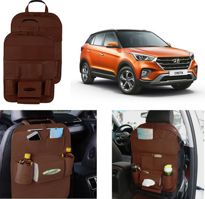 Oshotto SO-BROWN-SETOF2-67 Car Multi Pocket(4 L)