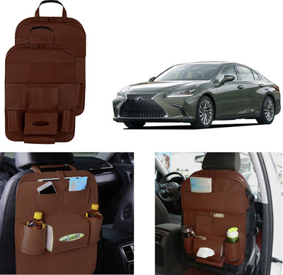 Oshotto SO-BROWN-SETOF2-212 Car Multi Pocket(4 L)