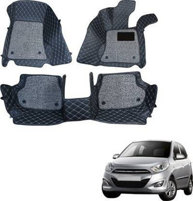 CARSHADE Leather 7D Mat For  Hyundai Grand i10 Nios(Black)