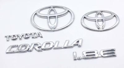 Dateen Emblem for Car(Silver)