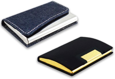 auteur 15 Card Holder(Set of 2, Multicolor)