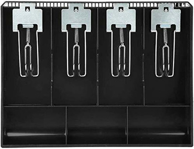 Divinext 7 Compartments Metal 7 Slot(Black)