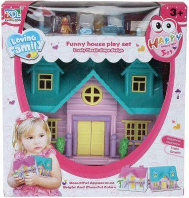 SNM97 FUNNY HOUSE PLAY SET-Doll House Set (Multicolor)(Multicolor)