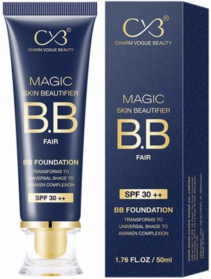 CVB C65 Magic Skin Beautifier BB Foundation for Face Make-up Foundation(Shades 03, 50 ml)