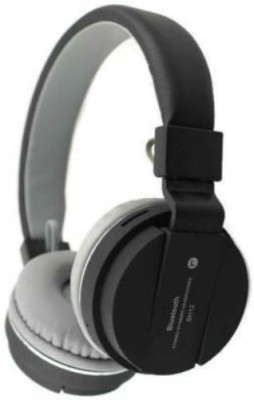 ROAR OUG_654M SH12 Earbuds Bluetooth Headset Bluetooth Headset(Black, On the Ear)