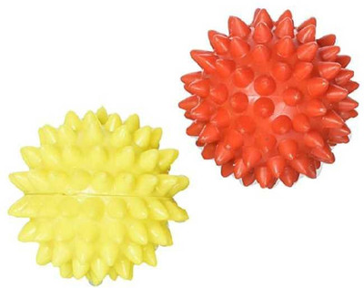 ACUPRESSURE LIFE STYLE BALL Energy Ball SHARP Pointed for Hand/Foot Acupressure Massager Set of 2 Pcs Massager(red,yellow)