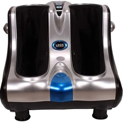 iBest Leg Beautician Leg Massager for Automatic Foot, Legs & Calf Massage Vibration & Air Pressure Massager(Silver, Black)