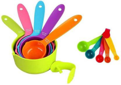 FuerDanni Measuring Cups and Spoons Set of 10 Metric Measurement for Baking / Cooking, Food Grade Measuring Cup Set(250 ml)