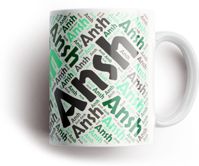 Tee Mafia NM-199-Ansh-1 Ceramic Coffee Mug(330 ml)