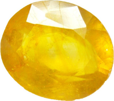 aura gems jewels Precious Stone 1.75-2 Carat Loose Gemstone Certified Natural Ceylon Sri Lanka Yellow Sapphire – Pukjraj Stone 900 Silver Sapphire Stone Locket