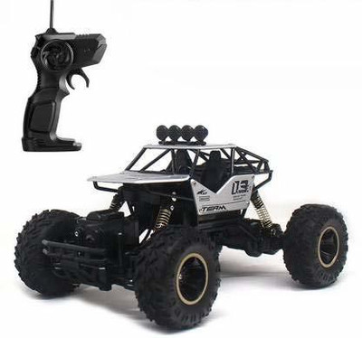 BACKGAMMON 1:18 Four Wheel Drive Remote Control Hero Rock Climbing High Speed Monster Racing Car(Black, Grey)