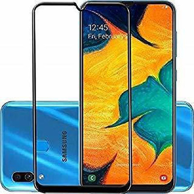 royal eshop 15 Edge To Edge Tempered Glass for Samsung Galaxy A20(Pack of 1)