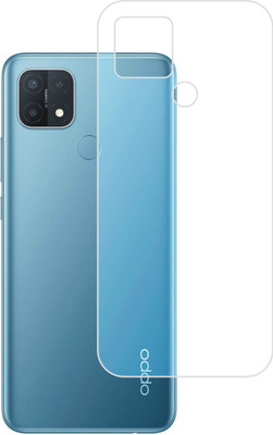 DESIBUZZ Back Screen Guard for Oppo A15, Oppo A15s(Pack of 1)