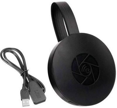 SYARA TCV_495C Chrome cast WiFi HDMI Dongle & Wireless Display for TV\Laptop\Desktop\Tablet Compatible with All Smartphone Media Streaming Device(Black)