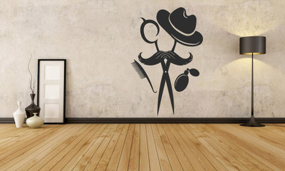 amazinghub 60 cm a..capbarbrstkr Self Adhesive Sticker(Pack of 1)