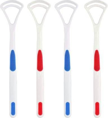 Jaravik Plastic Tongue Cleaner(Pack of 4)