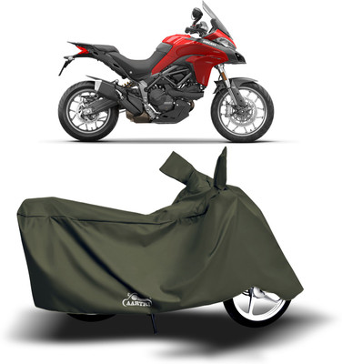 DROHAR Waterproof Two Wheeler Cover for Ducati(Multistrada, Green)