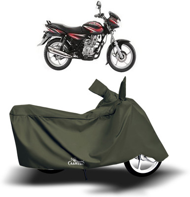 DROHAR Waterproof Two Wheeler Cover for Bajaj(Discover 125 DTS-i, Green)