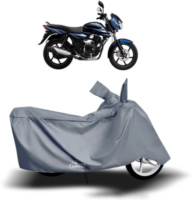 DROHAR Waterproof Two Wheeler Cover for Bajaj(Discover 135, Grey)
