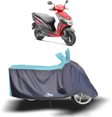 DROHAR Two Wheeler Cover for Honda(Dio, Black)