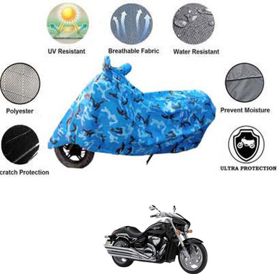 JVG Two Wheeler Cover for Suzuki(Intruder M1800R, Multicolor)