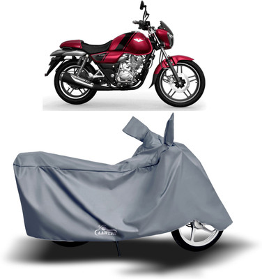 DROHAR Waterproof Two Wheeler Cover for Bajaj(V12, Grey)