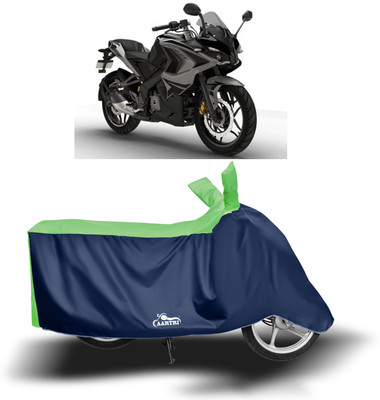 DROHAR Two Wheeler Cover for Bajaj(Pulsar RS 200, Green)