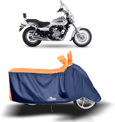 DROHAR Two Wheeler Cover for Bajaj(Avenger 220 Cruise, Orange)