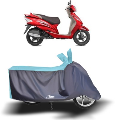 AARTRI Two Wheeler Cover for TVS(Wego, Blue, Grey)