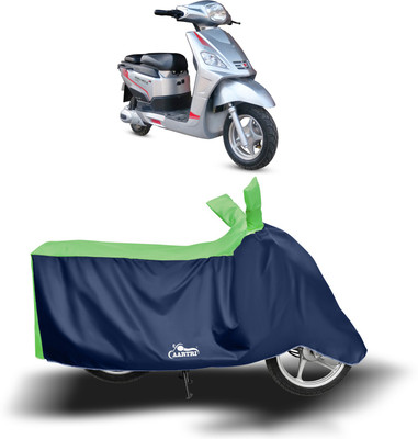 DROHAR Two Wheeler Cover for Hero(Electric NYX, Green)