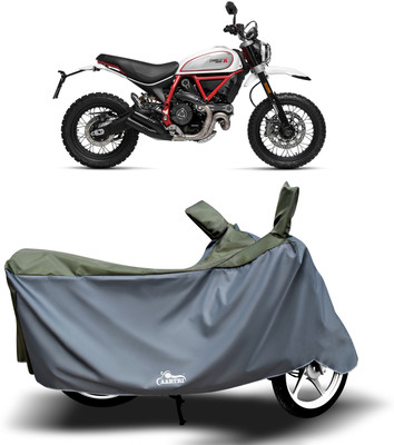 DROHAR Waterproof Two Wheeler Cover for Ducati(Scrambler, Green)
