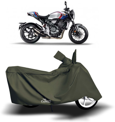 DROHAR Waterproof Two Wheeler Cover for Honda(CB1000R Plus, Green)