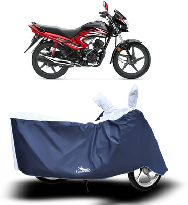 DROHAR Two Wheeler Cover for Honda(Dream Yuga, White)