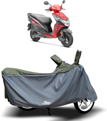 DROHAR Two Wheeler Cover for Honda(Dio, Black)