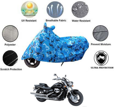 JVG Two Wheeler Cover for Suzuki(Intruder M800, Multicolor)
