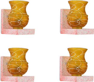 1st Time Wallchiere Wall Lamp Without Bulb(Pack of 4)