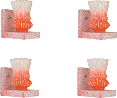 Somil Wallchiere Wall Lamp Without Bulb(Pack of 4)