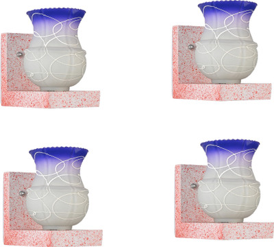 1st Time Wallchiere Wall Lamp Without Bulb(Pack of 4)
