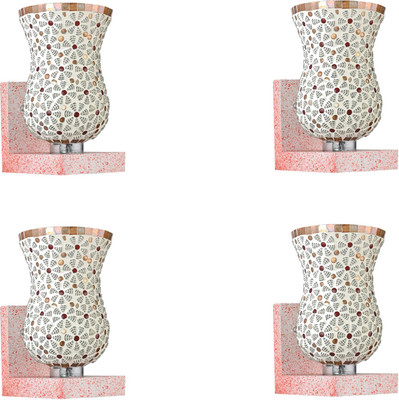 1st Time Wallchiere Wall Lamp Without Bulb(Pack of 4)