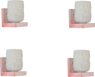 1st Time Wallchiere Wall Lamp Without Bulb(Pack of 4)