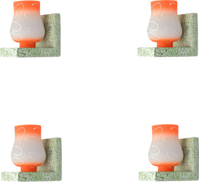 Somil Wallchiere Wall Lamp Without Bulb(Pack of 4)