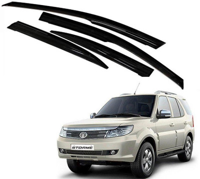 Kunj Autotech For Front, Rear Wind Deflector(Tinted Tata Safari)