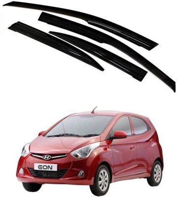 Kunj Autotech For Front, Rear Wind Deflector(Tinted Hyundai Eon)