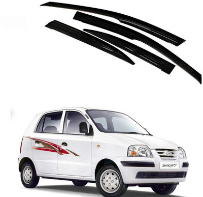 Kunj Autotech For Front, Rear Wind Deflector(Tinted Hyundai Santro Xing)