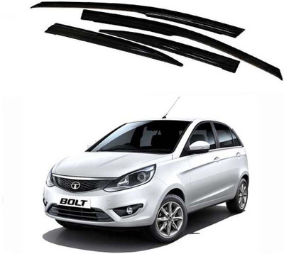 Kunj Autotech For Front, Rear Wind Deflector(Tinted Tata Bolt)