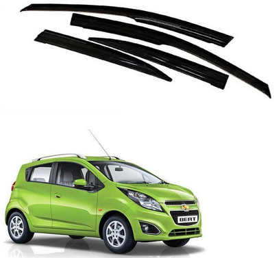 Kunj Autotech For Front, Rear Wind Deflector(Tinted Chevrolet Beat)