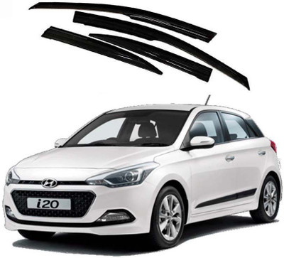 Kunj Autotech For Front, Rear Wind Deflector(Tinted Hyundai i20)