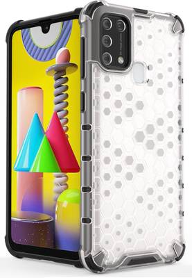 Wellpoint Back Cover for Samsung Galaxy F41, Samsung Galaxy M31, plain-cases-covers, mobile-accessories  (Transparent, Grip Case)